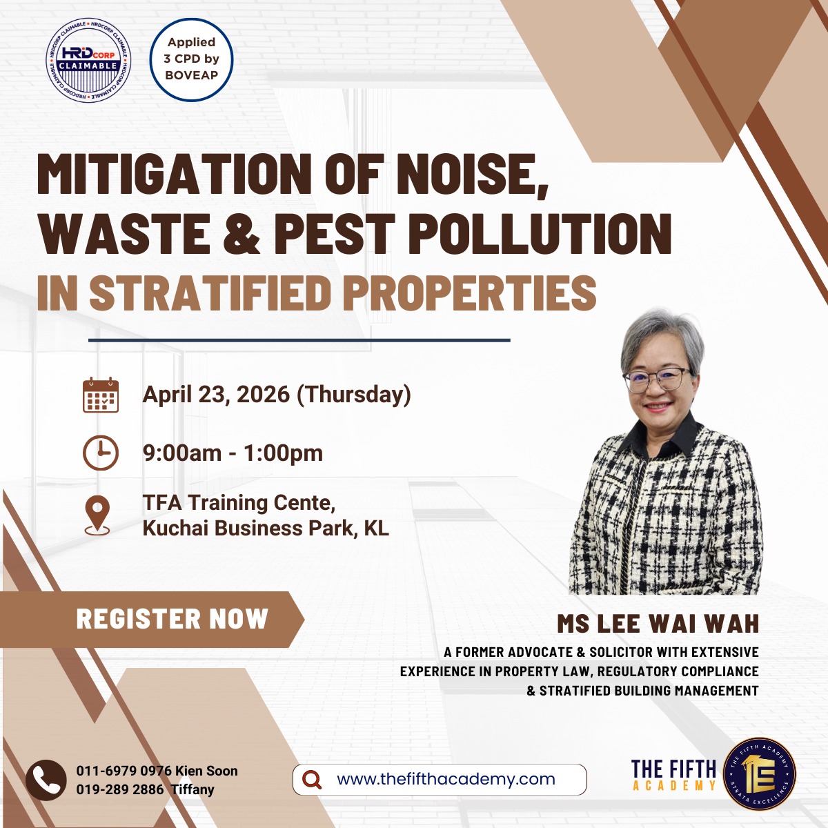 Mitigate Noise/Waste/Pest