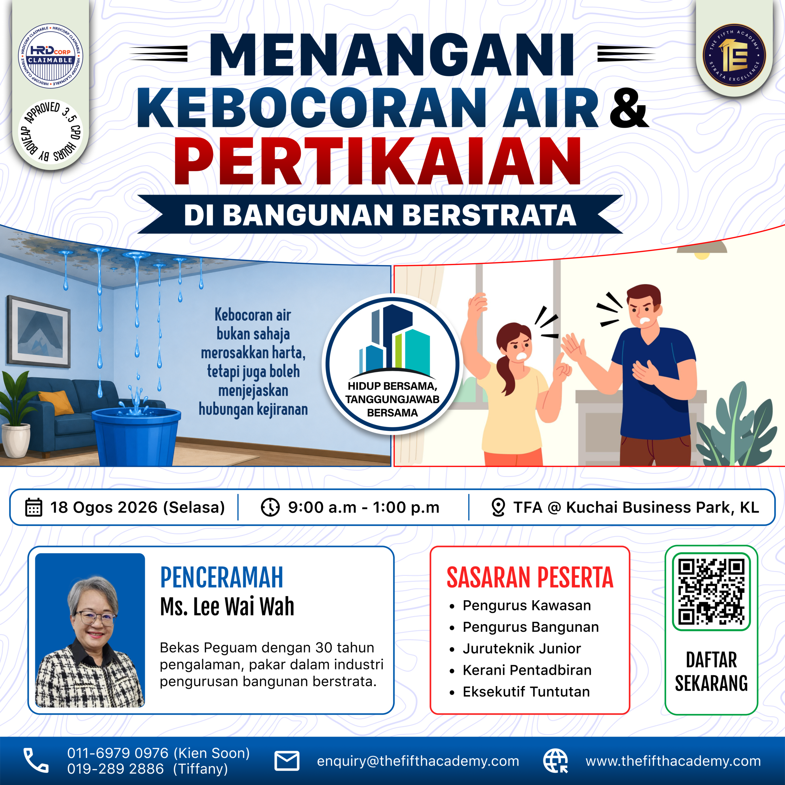 Menangani Kebocoran Air & Pertikaian di Bangunan Berstrata - 2