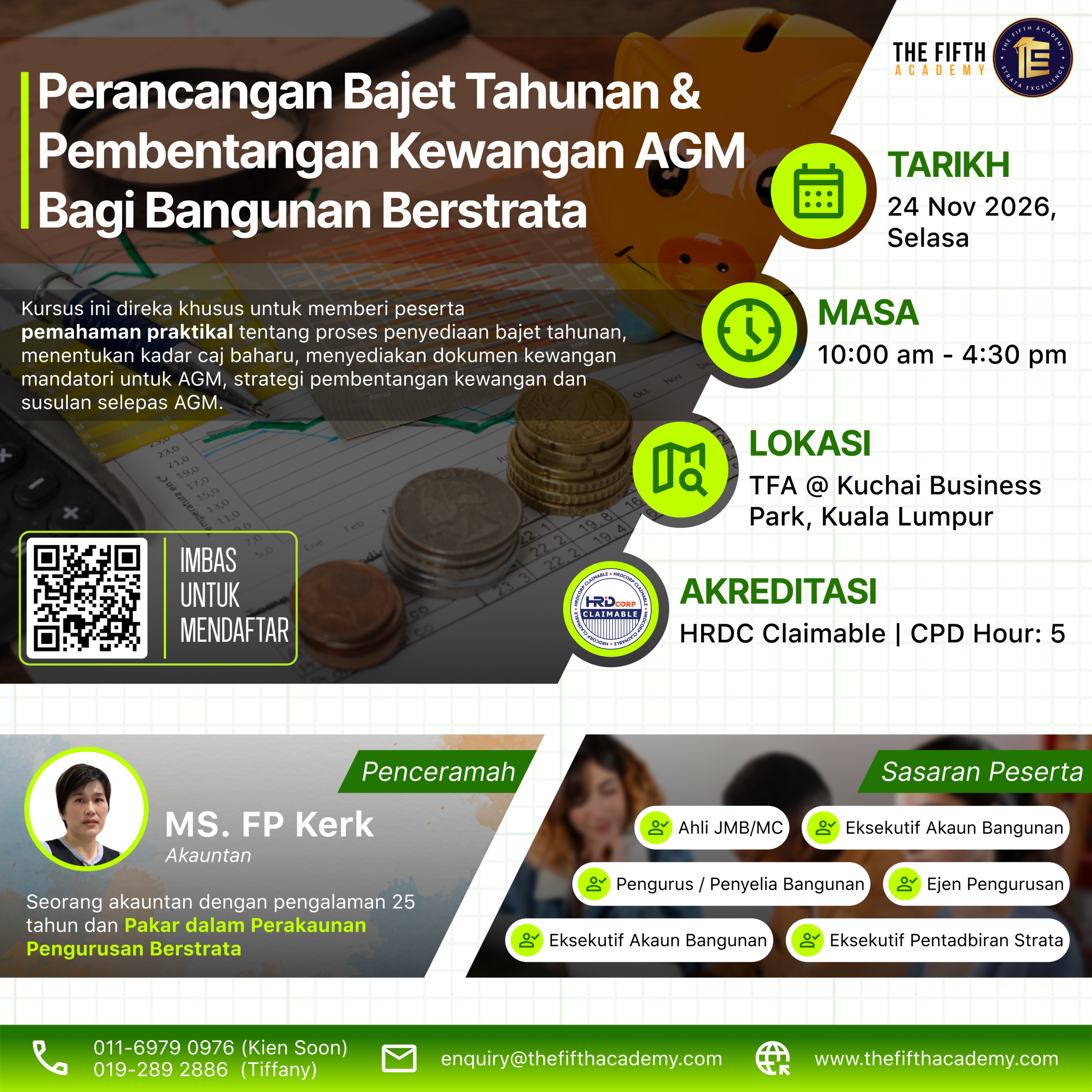 Perancangan Bajet Tahunan & Pembentangan Kewangan AGM bagi Bangunan Berstrata